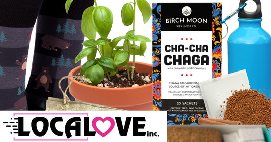 Localove features our Cha-Cha Chaga Mushroom Tea