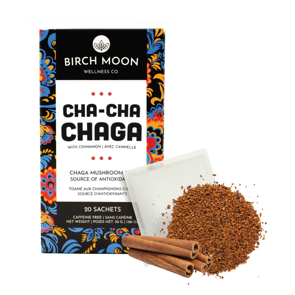Cha-Cha Chaga Tea with Cinnamon – Chaga Mushroom Tea