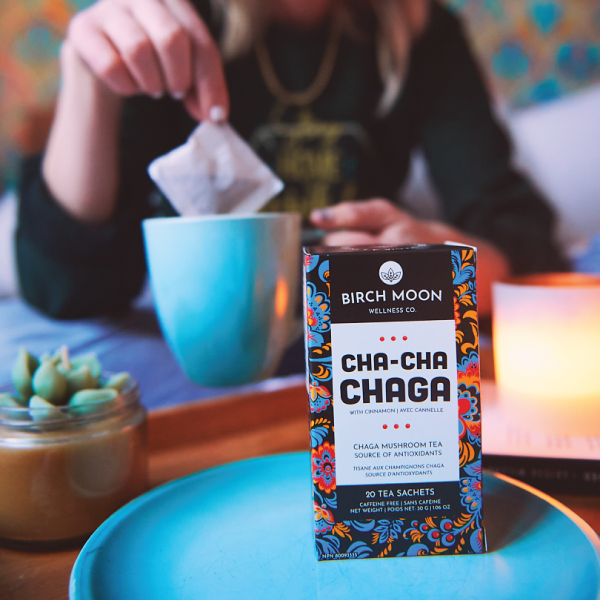 Cha-Cha Chaga Tea with Cinnamon – Chaga Mushroom Tea