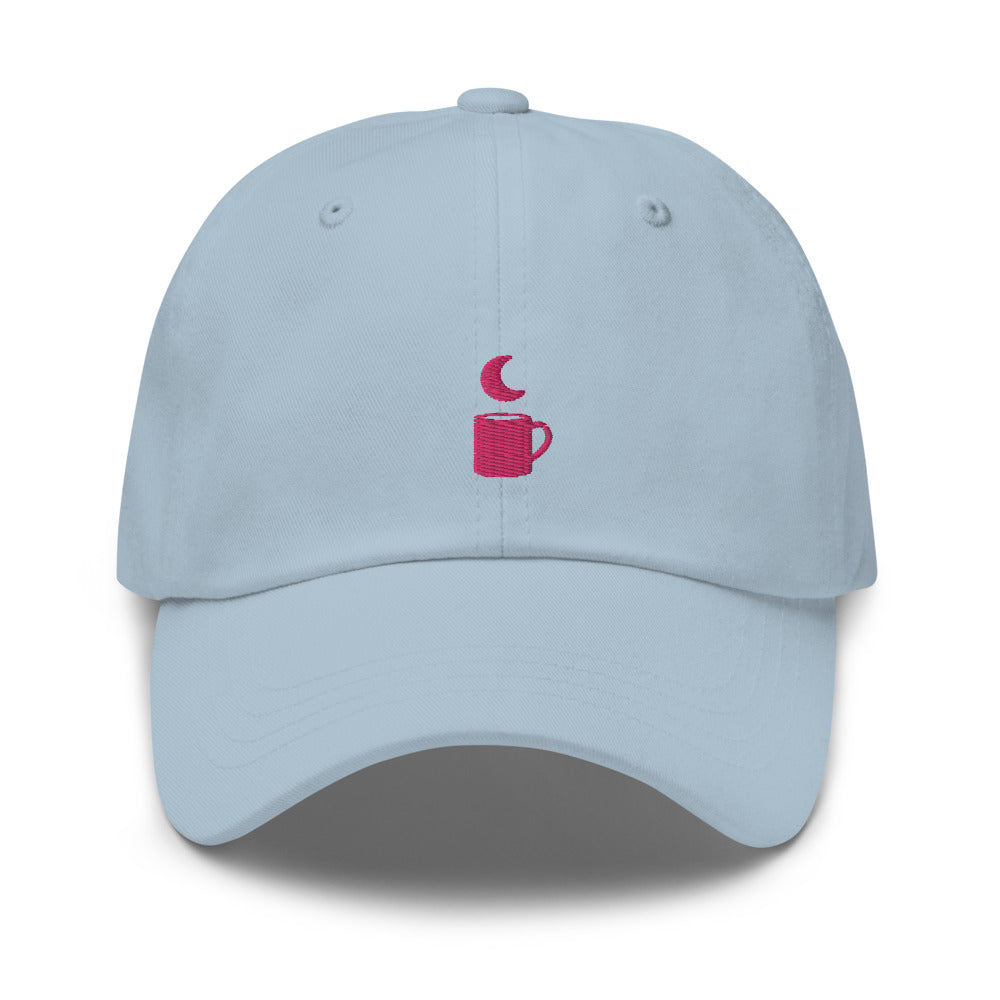 Moon Cup – Baseball Cap with Embroidery Design – Birch Moon Wellness Co.