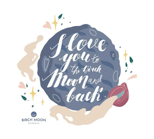 Tea + Tee Set – Wellness Trio Bundle with 'To the Moon & Back' T-shirt