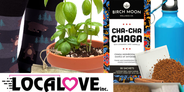 Localove features our Cha-Cha Chaga Mushroom Tea