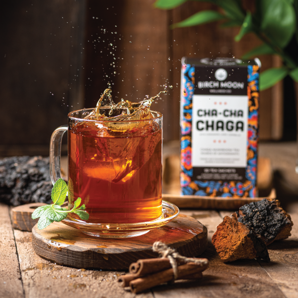 Cha-Cha Chaga Tea with Cinnamon – Chaga Mushroom Tea
