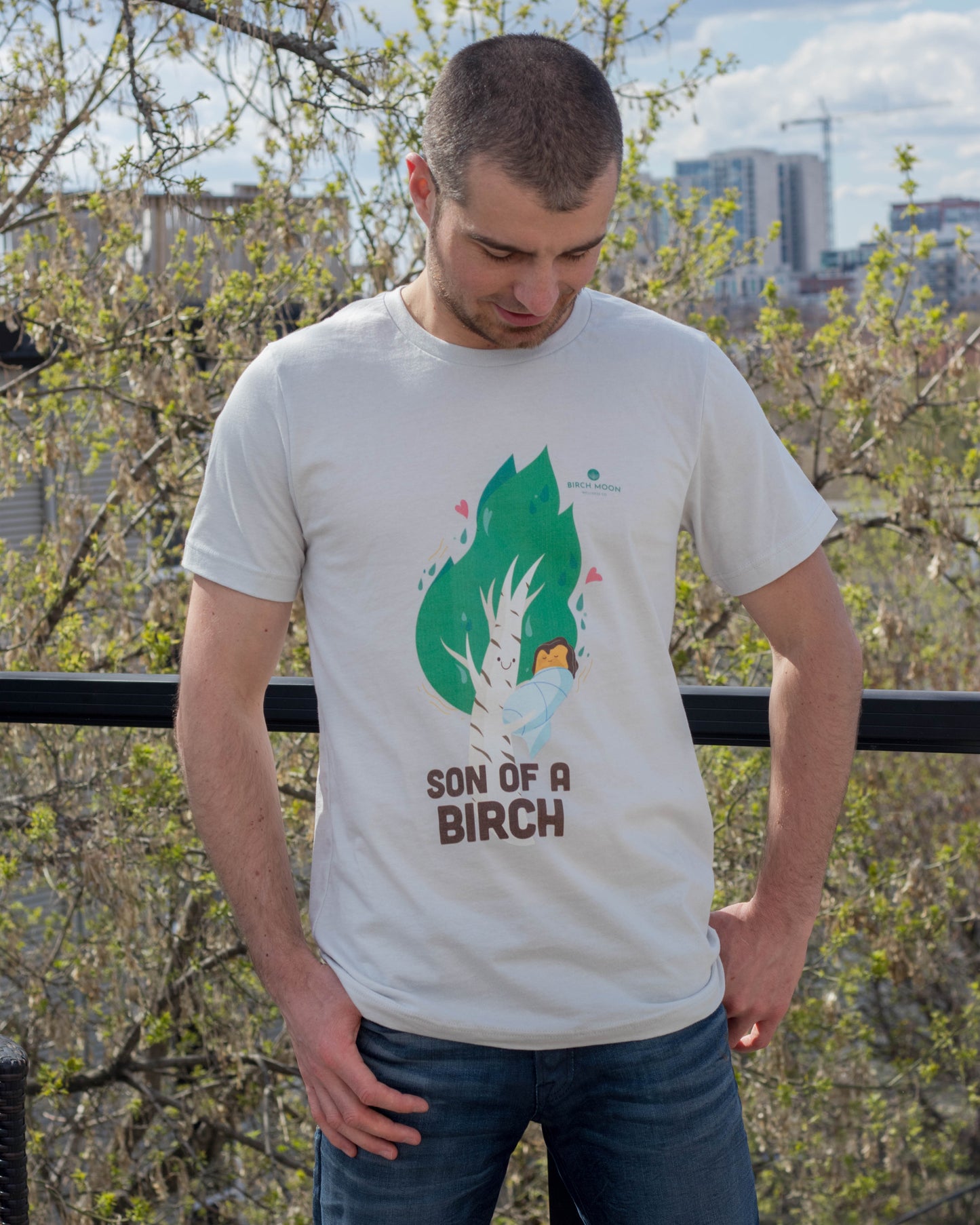 Son of a Birch – Cotton Short Sleeve Graphic T-shirt