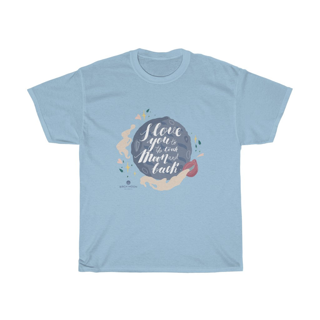 To the Moon & Back – Cotton Short Sleeve Graphic T-shirt