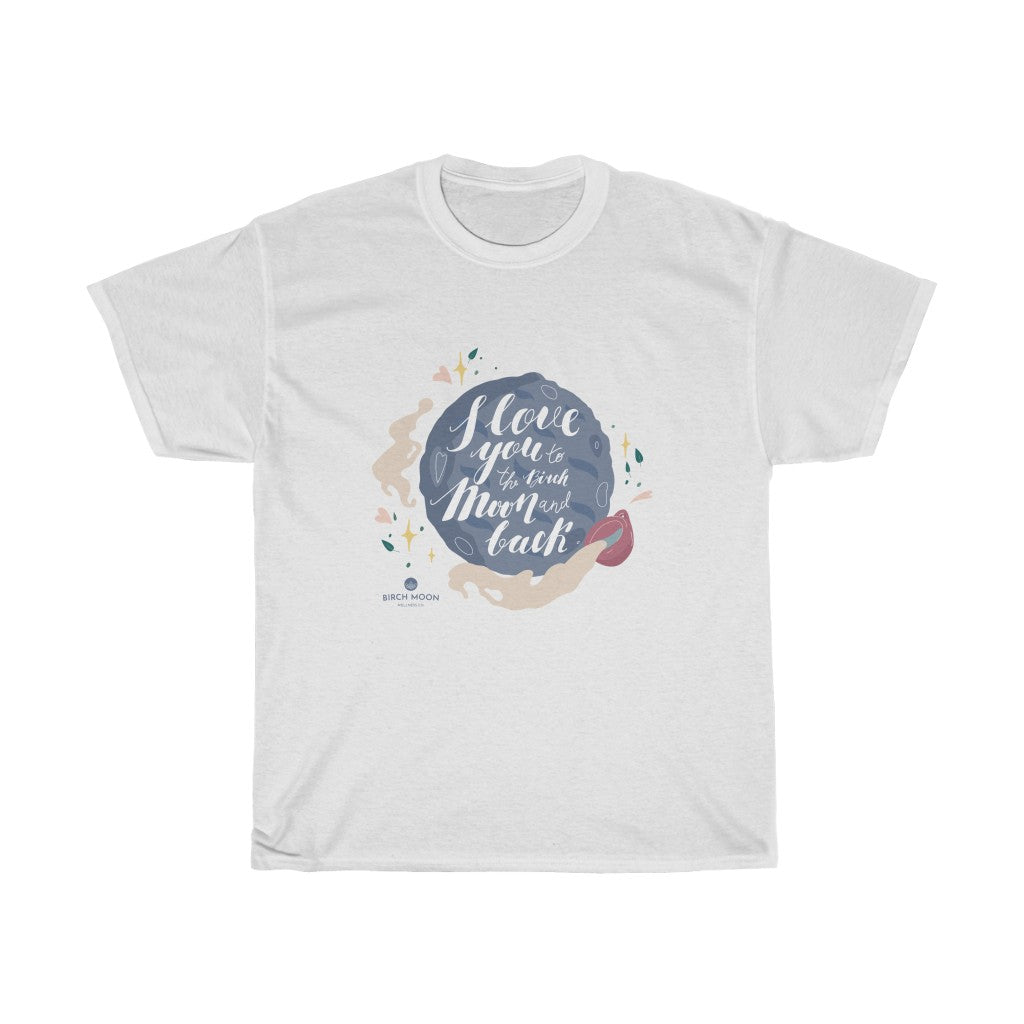 To the Moon & Back – Cotton Short Sleeve Graphic T-shirt