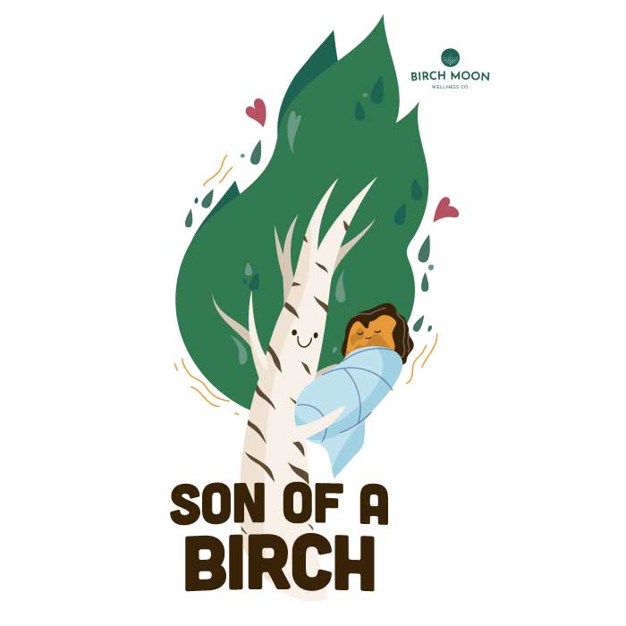 Son of a Birch – Cotton Short Sleeve Graphic T-shirt